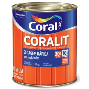 Tinta Esmalte Coralit Seca Rápido Marfim 900ml