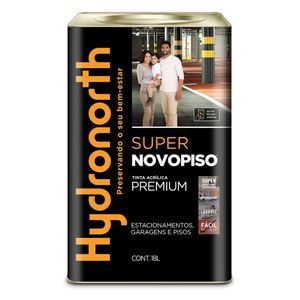 Tinta Para Piso Super Novopiso Semi Brilho Branco 18L