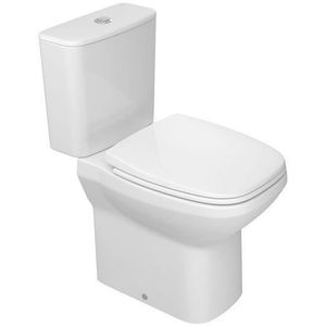 Vaso Sanitário com Caixa Acoplada Deca Flex com Acessórios de Instalação Acionamento Duplo Branco 3/6 Litros