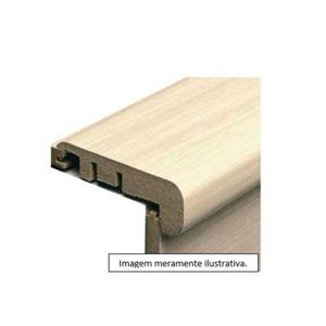 Perfil Frontal Escada Para Piso Laminado Durafloor Arenal 210x6,5x1,8cm