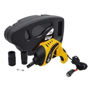 Parafusadeira Elétrica Para Roda Wap FW006121 12V Acompanha Maleta com Kit de Soquetes