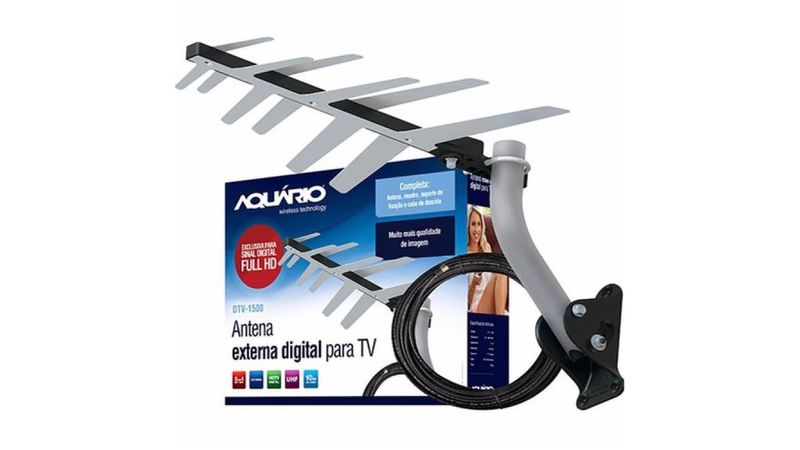 Antena externa para TV digital SV9351 — Barraca Europa