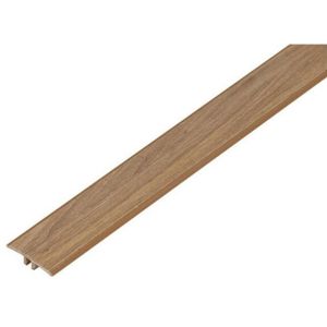 Perfil T Piso Parede Para Piso Laminado Eucafloor Tecno Cor 26 1,80m