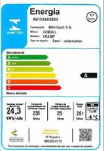 GELADEIRA---REFRIGERADOR-CONSUL-CRA30FBANA-261-LITROS-BRANCO-110V