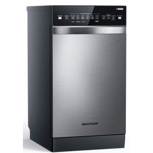 Máquina de Lavar Louça Brastemp BLF10BR 10 Serviços Inox 110V