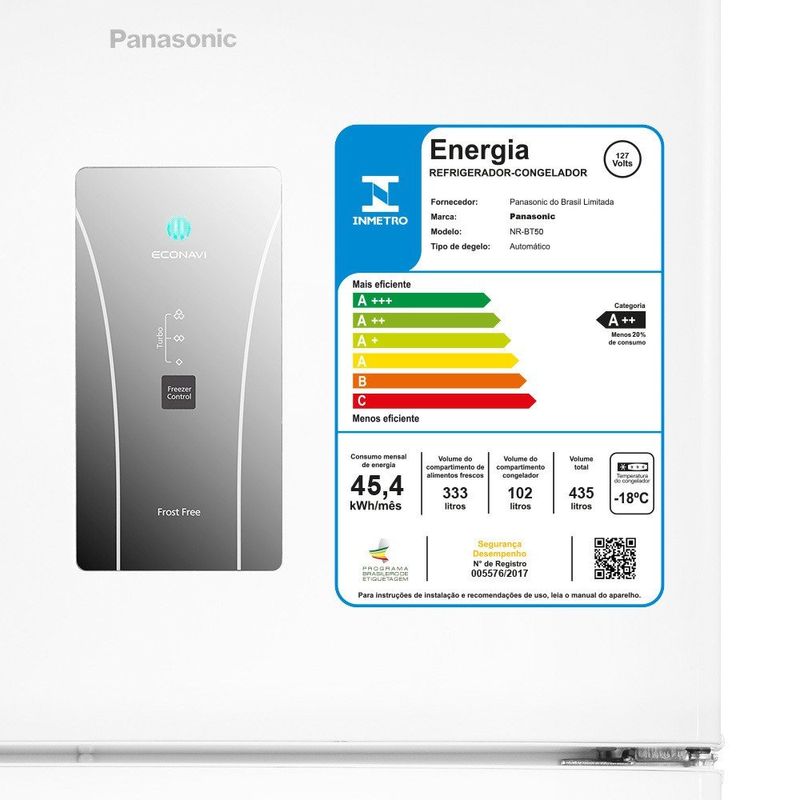 GELADEIRA---REFRIGERADOR-PANASONIC-NRBT50BD3WA-FROST-FREE-435-LITROS-BRANCO-110V