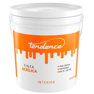 Tinta Acrílica Fosco Tendence Branco 16L