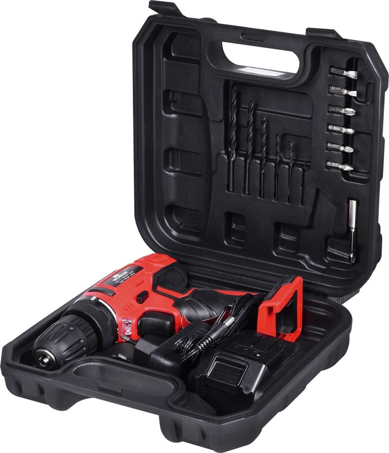 Parafusadeira-a-Bateria-Worker-976024-12V-Acompanha-Maleta-com-1-Carregador-1-Bateria-e-Kit-de-Ferramentas-13-Pecas