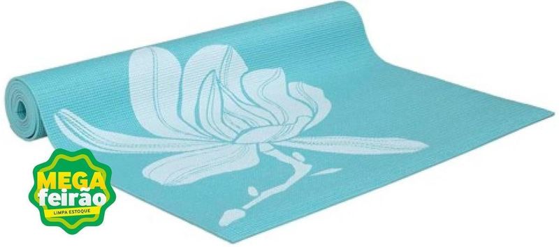 Tapete-de-Yoga-Atrio-Premium-Floral-Azul