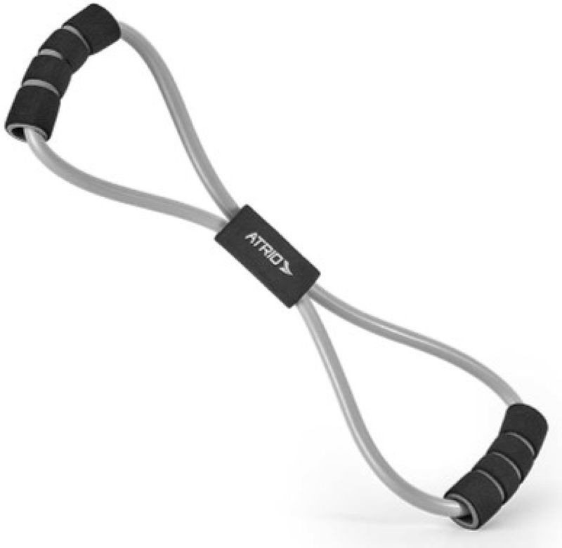 EXTENSOR-ATRIO-ES222-TONING-TUBE-FITNESS-FORMATO-DE-8-CINZA-E-PRETO