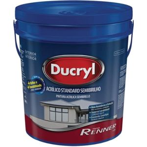 Tinta Acrílica Ducryl Renner Fosco Rosa Nude 18L