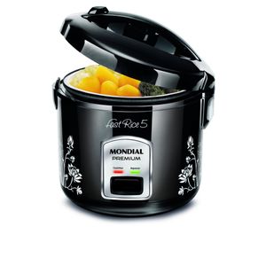 Panela Elétrica de Arroz Mondial NPE-08 Preto 220V