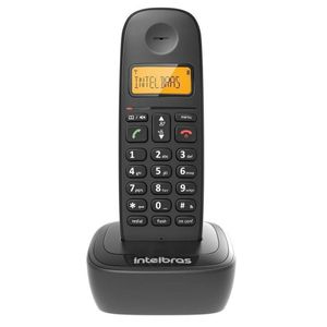 Telefone Fixo Intelbras TS 2510 Sem Fio Preto