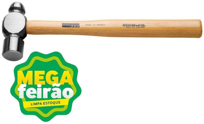 Martelo Bola de Aço com Cabo Tramontina Pro 500g