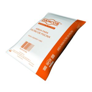 Areia Dancor Quartz Para Filtro de Piscina 0,65 a 0,75MM 15Kg
