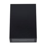 ARANDELA-CUBE-SLIM-RETANGULAR-4W-3000K-ALUMINIO-GAYA-9683-PRETO-BIVOLT