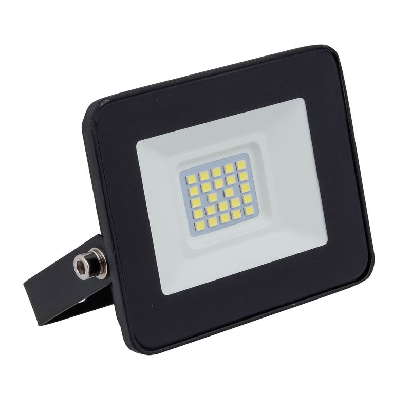 REFLETOR-SLIM-RETANGULAR-20W-6000K-ALUMINIO---VIDRO-TEMPERADO-GAYA-9515PRETO-BIVOLT