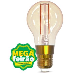 Lâmpada Smart Bulbo 5W 1800 A 2400K Led Gaya 9873 Bivolt