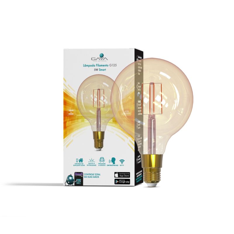 Lampada-Smart-Globo-G125-5W-1800-A-2400K-Led-Gaya-9876-Bivolt
