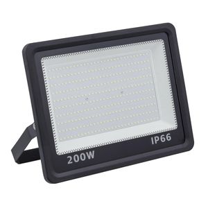 Refletor LED Ultrafino Retangular 200W 6000K Gaya 9542 Preto Bivolt
