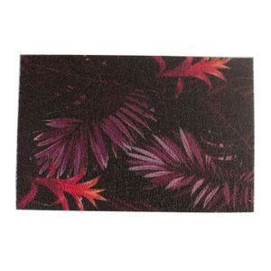 Capacho Estampado Euro Mats Floral Vinil 5mm