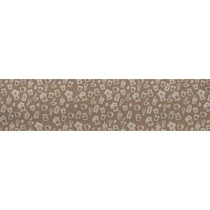 Passadeira Tapete Euro Mats Cozinha Vinil 5mm 120x40cm