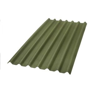 Telha Ecológica de Fibra Vegetal Onduline Stilo Verde 3mm 2,00x0,96m