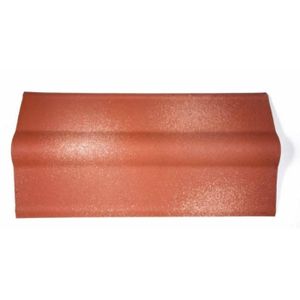 Cumeeira Ecológica de Fibra Vegetal Onduline Vermelha 2,9mm 2,00x0,48cm
