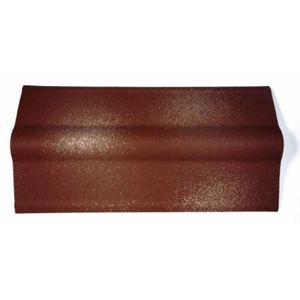 Cumeeira Ecológica de Fibra Vegetal Onduline Marrom 2,9mm 2,00x0,48m