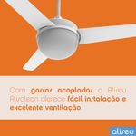 VENTILADOR-DE-TETO-ALISEU-903-ALISCLEAN-BRANCO-220V