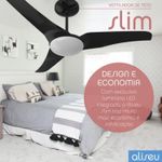 VENTILADOR-DE-TETO-ALISEU-34513-SLIM-PRETO-220V