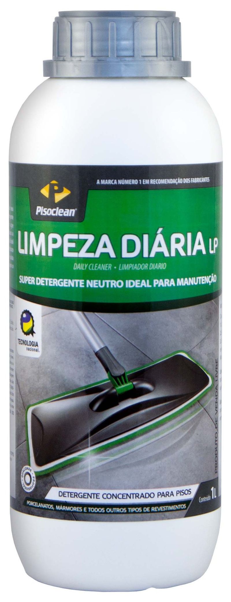 Limpeza Pós Obra Limpeza Diária Lp Pisoclean 1l 7494