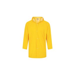 Capa de Chuva PVC com Forro Delta Plus Tamanho P Amarelo