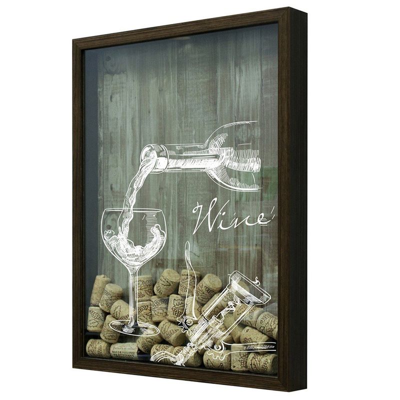 QUADRO-PORTA-ROLHAS-DE-VINHO-TACA-KAPOS-BETUME-32X42X4CM