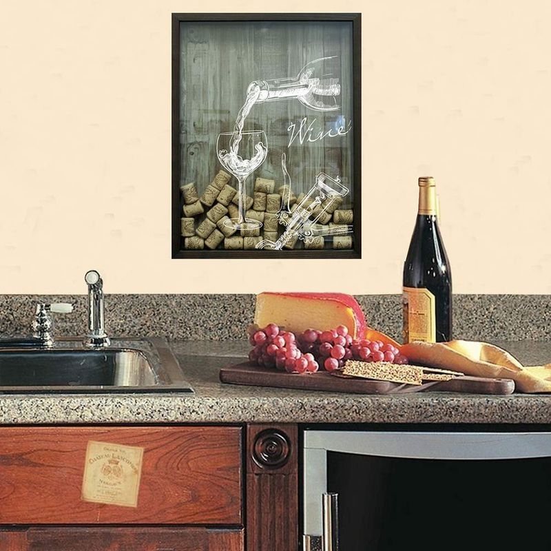 QUADRO-PORTA-ROLHAS-DE-VINHO-TACA-KAPOS-BETUME-32X42X4CM