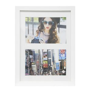 Painel Multifoto Insta Kapos 67665 Para 2 Fotos 10X15 18X28 Branco