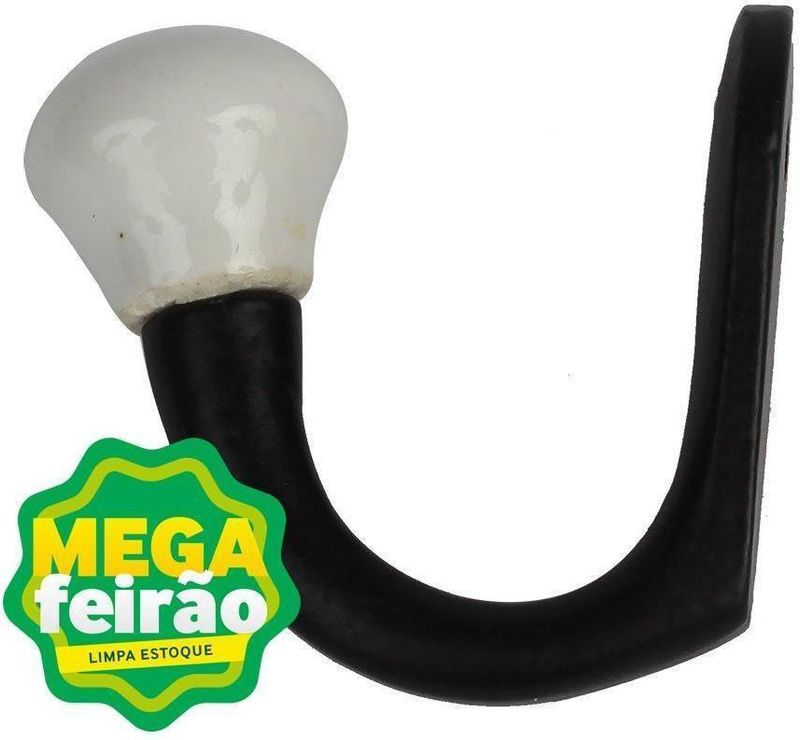 Cabide-Para-Roupas-em-Geral-Venus-Victrix-Ceramica-e-Metal