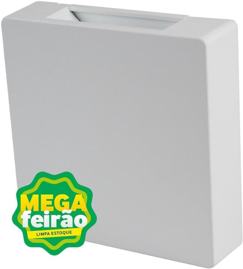 Arandela-LED-Clean-Quadrada-3W-3000K-Abs-Blumenau-Branco-Bivolt