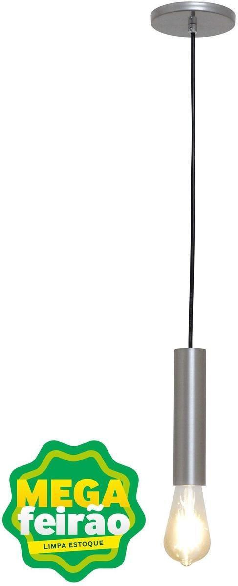Pendente-1-Lampada-Tubing-Cilindro-G9-60W-Aluminio-Auremar-19002-1-Escovado-Bivolt