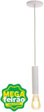 PENDENTE-TUBING-CILINDRO-1-LAMPADA-G9-60W-ALUMINIO-AUREMAR-19002-1-BRANCO-BIVOLT