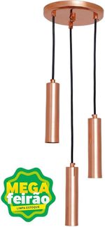 Pendente-3-Lampadas-Tubing-Cilindro-G9-60W-Aluminio-Auremar-19002-3-Cobre-Bivolt