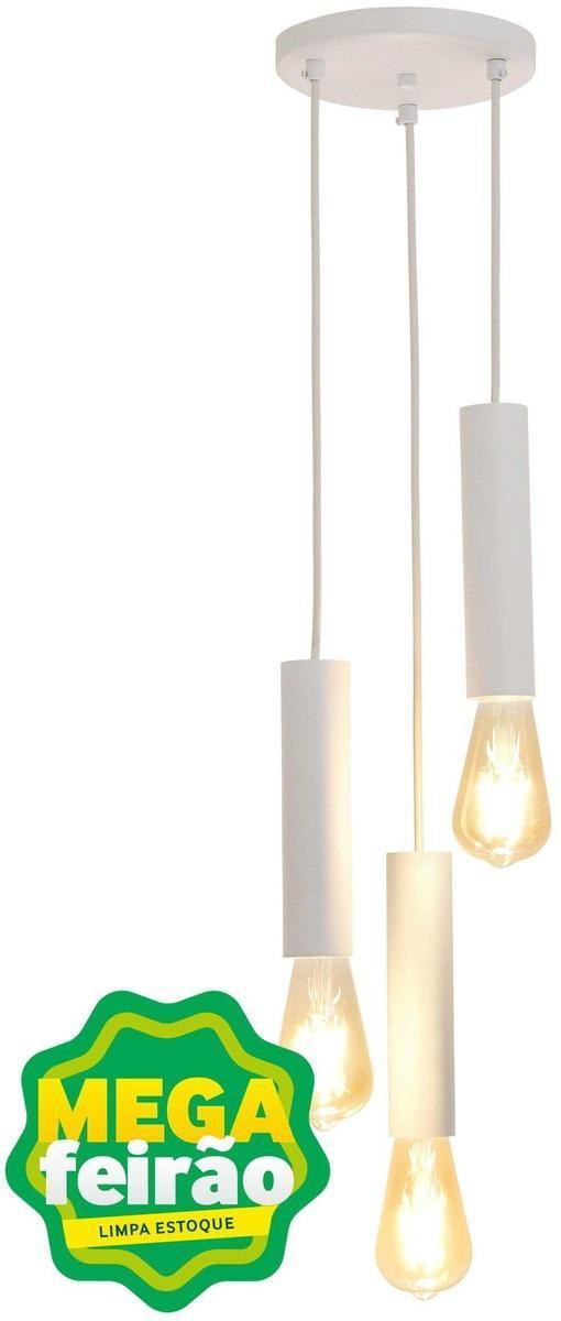 Pendente-3-Lampadas-Tubing-Cilindro-G9-60W-Aluminio-Auremar-19002-3-Branco-Bivolt