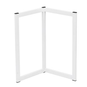 Cavalete de Aço Suporta até 60kg Branco Tubline 70x42x42cm