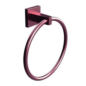 Porta Toalha Romar Argola Vite Rose