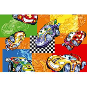 Papel de Parede Contact Adesivo Plavitec 100335C/2 RD Top Car 45x200cm