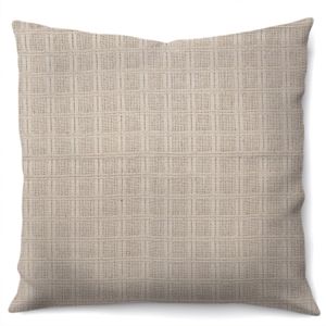 Almofada Italiana Artesanal Teares Natural 40X40cm