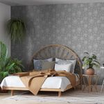 PAPEL-DE-PAREDE-BOBINEX-6923-FLORAL-RELEVO-CINZA