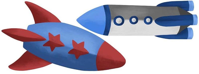 ADESIVO-DE-PAREDE-STICKER-BOBINEX-ESPACO-NAVE-AZUL-E-CINZA