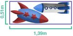 ADESIVO-DE-PAREDE-STICKER-BOBINEX-ESPACO-NAVE-AZUL-E-CINZA