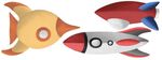 ADESIVO-DE-PAREDE-STICKER-BOBINEX-ESPACO-NAVE-VERMELHO-E-LARANJA